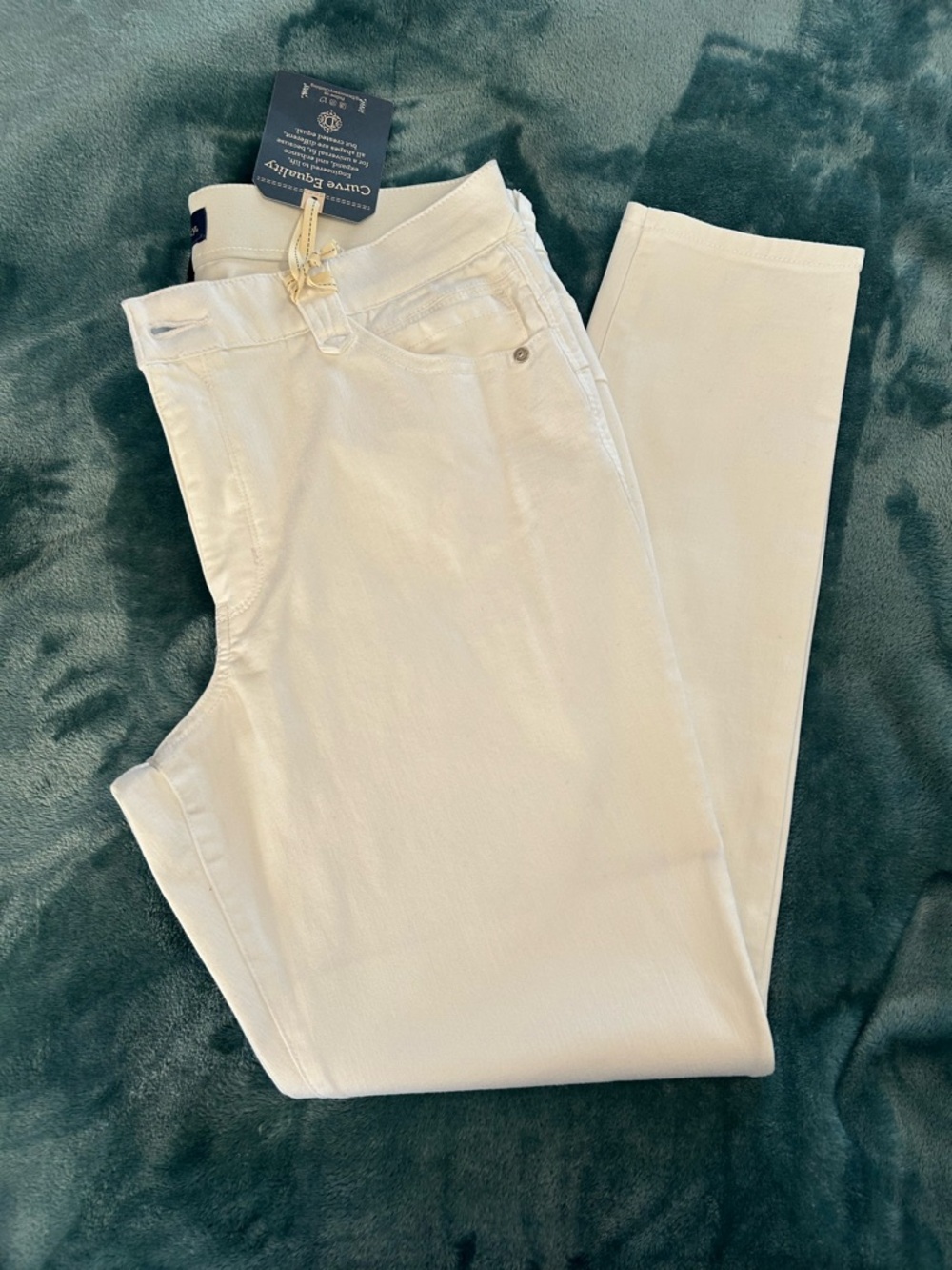 Democracy White Skinny Pants